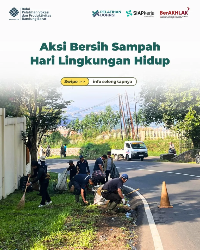 Aksi Bersih Sampah Peringati Hari Lingkungan Hidup SeduniaBandung Barat – Dalam rangka memperin